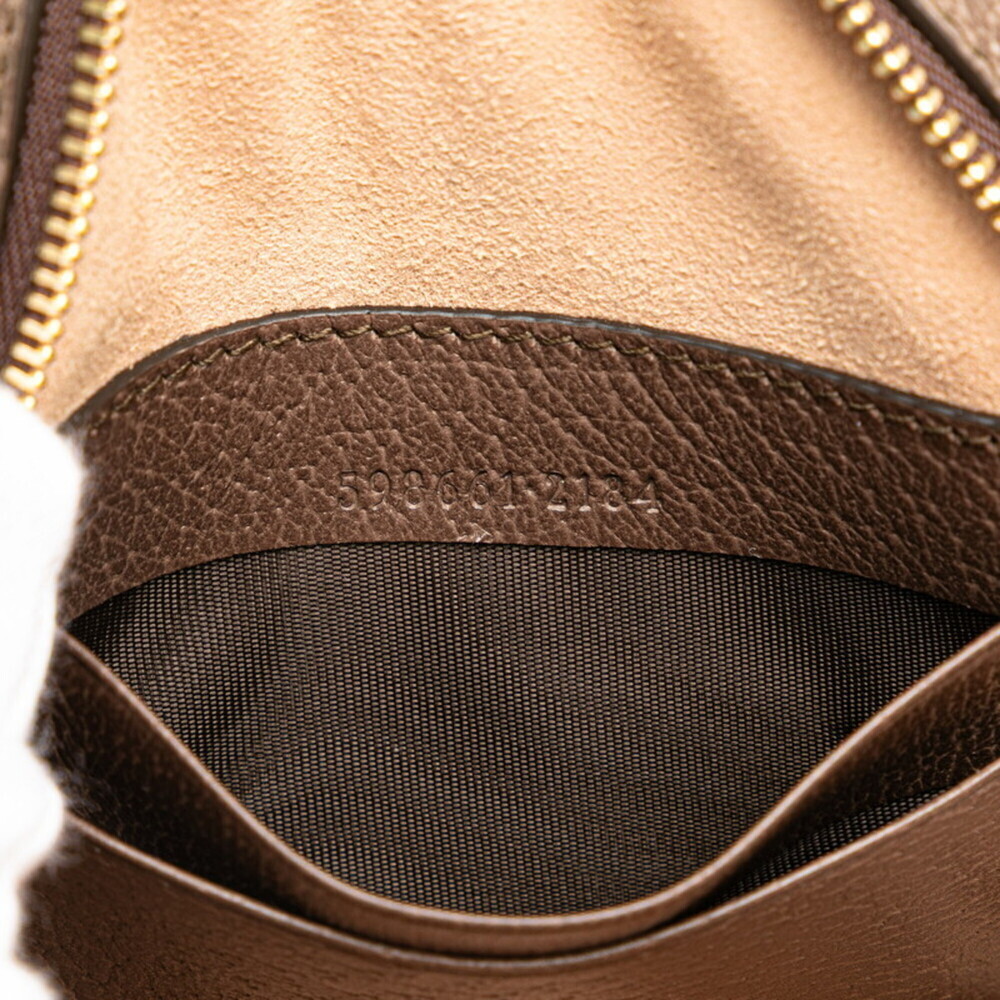 GUCCI Authentic Brown Leather Backpack - Picture 9 of 10